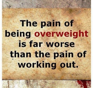 pain being overweight